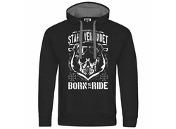 deinshirt Kapuzenpullover Herren Stahl