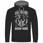 deinshirt Kapuzenpullover Herren Stahl