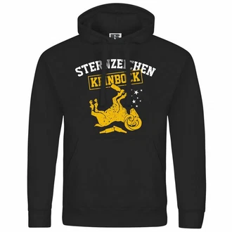 deinshirt Kapuzenpullover Sternzeichen KEIN BOCK Dunkelblau/Dunkelrot/Schwarz/Gelb/Gold