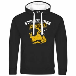 Kapuzenpullover Herren Kapuzenpullover Sternzeichen KEIN BOCK Mit Print Motiv, Grafik