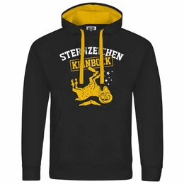 Kapuzenpullover Herren Kapuzenpullover Sternzeichen KEIN BOCK Mit Print Motiv, Grafik