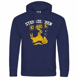 Kapuzenpullover Herren Kapuzenpullover Sternzeichen KEIN BOCK Mit Print Motiv, Grafik