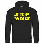 deinshirt Kapuzenpullover Stop Wars Mit Print Motiv Gelb/Grün