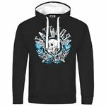 deinshirt Kapuzenpullover Herren Tattoos i like that shit Schwarz/Weiß/Hellblau/Creme