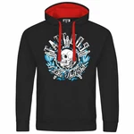 deinshirt Kapuzenpullover Herren Tattoos i like that shit Rot/Schwarz/Beige