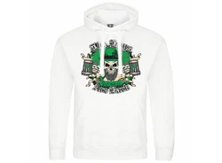 deinshirt Kapuzenpullover The Boys are back Grün/Weiß