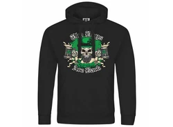 deinshirt Kapuzenpullover The Boys are back Grün/Dunkelgrün