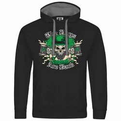 deinshirt Kapuzenpullover The Boys are back Grün/Schwarz/Dunkelgrün