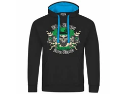 deinshirt Kapuzenpullover The Boys are back Blau/Grün/Schwarz