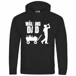 deinshirt Kapuzenpullover The Walking Dad Schwarz/Grau/Rot deinshirt Kapuzenpullover The Walking Dad Schwarz/Grau/Rot
