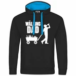 deinshirt Kapuzenpullover The Walking Dad Blau deinshirt Kapuzenpullover The Walking Dad Blau