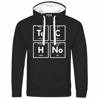 deinshirt Kapuzenpullover Herren Techno Mit Print Motiv Schwarz/Gelb/Weiß deinshirt Kapuzenpullover Herren Techno Mit Print Motiv Schwarz/Gelb/Weiß