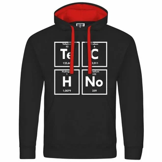 deinshirt Kapuzenpullover Herren Techno Mit Print Motiv Schwarz/Gelb/Rot deinshirt Kapuzenpullover Herren Techno Mit Print Motiv Schwarz/Gelb/Rot