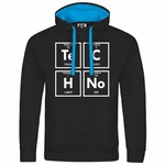 deinshirt Kapuzenpullover Herren Techno Mit Print Motiv Gelb/Schwarz/Hellblau/Blau/Lila