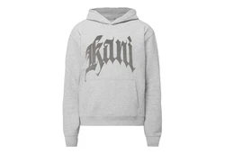 Karl Kani Kapuzenpullover Kani Hoodie Grau/Hellgrau