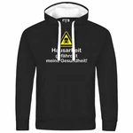 deinshirt Kapuzenpullover Hausarbeit gefhrdet meine Gesundheit Mit Print Motiv Braun/Schwarz/Grau