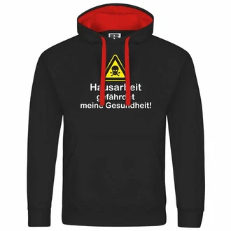 deinshirt Kapuzenpullover Hausarbeit gefhrdet meine Gesundheit Mit Print Motiv