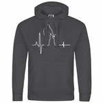 deinshirt Kapuzenpullover Herzschlag Vater und Sohn Mit Print Motiv Dunkelgrau/Hellgrau/Grau/Schwarz deinshirt Kapuzenpullover Herzschlag Vater und Sohn Mit Print Motiv Dunkelgrau/Hellgrau/Grau/Schwarz