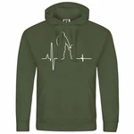 deinshirt Kapuzenpullover Herzschlag Vater und Sohn Mit Print Motiv Dunkelgrün deinshirt Kapuzenpullover Herzschlag Vater und Sohn Mit Print Motiv Dunkelgrün