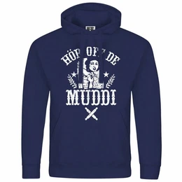 Kapuzenpullover Herren Kapuzenpullover Hr off de Muddi Mit Print Motiv, Grafik