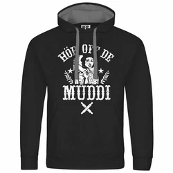 deinshirt Kapuzenpullover Herren Hr off de Muddi Rot/Braun/Beige/Schwarz/Lila