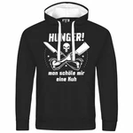 deinshirt Kapuzenpullover HUNGER Man schle mir eine Kuh Braun/Schwarz/Beige/Grau