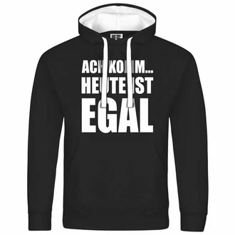 deinshirt Kapuzenpullover Herren Ach komm Heute ist egal
