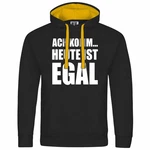 deinshirt Kapuzenpullover Herren Ach komm Heute ist egal Creme/Schwarz/Neonfarben/Gelb/Dunkelgrau/Braun deinshirt Kapuzenpullover Herren Ach komm Heute ist egal Creme/Schwarz/Neonfarben/Gelb/Dunkelgrau/Braun