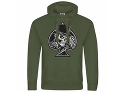 deinshirt Kapuzenpullover Herren Alte Schule Mit Print Motiv 
