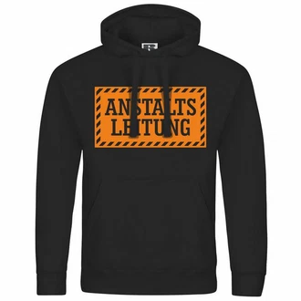 deinshirt Kapuzenpullover Herren Anstalltsleitung Mit Print Motiv Orange