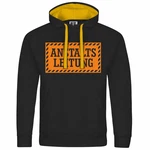 deinshirt Kapuzenpullover Herren Anstalltsleitung Mit Print Motiv Orange/Gelb