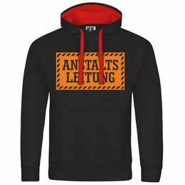 Kapuzenpullover Herren Kapuzenpullover Anstalltsleitung Mit Print Motiv, Grafik