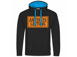 deinshirt Kapuzenpullover Herren Anstalltsleitung Mit Print Motiv Orange/Dunkelgrau/Schwarz/Braun/Blau