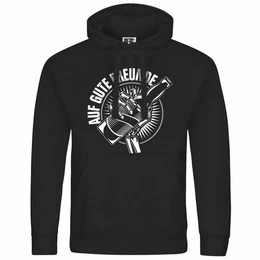 Kapuzenpullover Herren Kapuzenpullover Auf gute Freunde Mit Print Motiv, Grafik