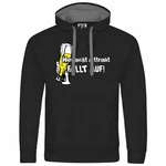 deinshirt Kapuzenpullover Herren Wer nicht mittrinkt fllt auf Mit Print Motiv Schwarz/Lila/Weiß deinshirt Kapuzenpullover Herren Wer nicht mittrinkt fllt auf Mit Print Motiv Schwarz/Lila/Weiß