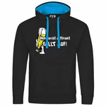deinshirt Kapuzenpullover Herren Wer nicht mittrinkt fllt auf Mit Print Motiv Schwarz/Rot/Blau deinshirt Kapuzenpullover Herren Wer nicht mittrinkt fllt auf Mit Print Motiv Schwarz/Rot/Blau