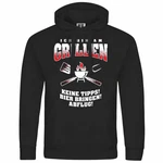 deinshirt Kapuzenpullover Herren Ich bin am grillen Grün/Hellgrün/Dunkelgrün/Rot/Braun