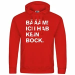 deinshirt Kapuzenpullover Herren BM Ich hab kein bock mehr Rot/Dunkelrot