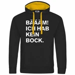 deinshirt Kapuzenpullover Herren BM Ich hab kein bock mehr Schwarz