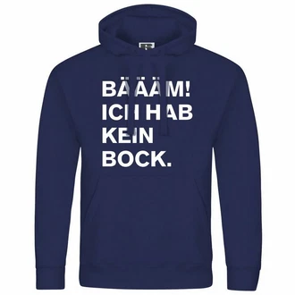 deinshirt Kapuzenpullover Herren BM Ich hab kein bock mehr Blau/Dunkelblau deinshirt Kapuzenpullover Herren BM Ich hab kein bock mehr Blau/Dunkelblau