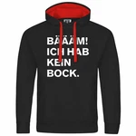 deinshirt Kapuzenpullover Herren BM Ich hab kein bock mehr Schwarz