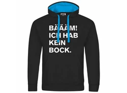 deinshirt Kapuzenpullover Herren BM Ich hab kein bock mehr Schwarz