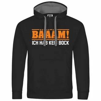 deinshirt Kapuzenpullover Herren BM Ich hab kein bock mehr ORANGE deinshirt Kapuzenpullover Herren BM Ich hab kein bock mehr ORANGE