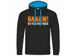 deinshirt Kapuzenpullover Herren BM Ich hab kein bock mehr orange