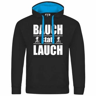 deinshirt Kapuzenpullover Bauch statt Lauch Mit Print Motiv Schwarz/Rosa deinshirt Kapuzenpullover Bauch statt Lauch Mit Print Motiv Schwarz/Rosa