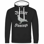 deinshirt Kapuzenpullover Berliner Flamingo Mit Print Motiv Braun/Schwarz