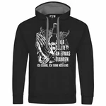 deinshirt Kapuzenpullover Ich glaube Ich trink noch eins Schwarz