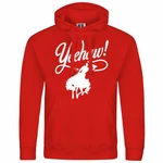 deinshirt Kapuzenpullover Herren Yeehaw Mit Print Rot/Dunkelrot