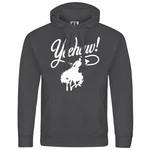 deinshirt Kapuzenpullover Herren Yeehaw Mit Print Dunkelgrau/Hellgrau/Grau deinshirt Kapuzenpullover Herren Yeehaw Mit Print Dunkelgrau/Hellgrau/Grau