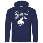 deinshirt Kapuzenpullover Herren Yeehaw Mit Print Dunkelblau/Blau deinshirt Kapuzenpullover Herren Yeehaw Mit Print Dunkelblau/Blau